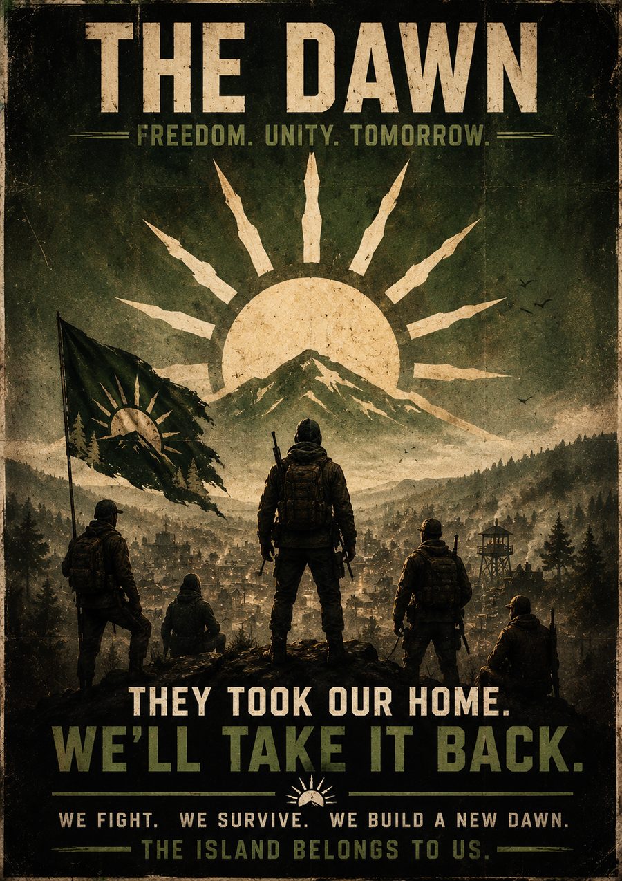 The Dawn resistance poster