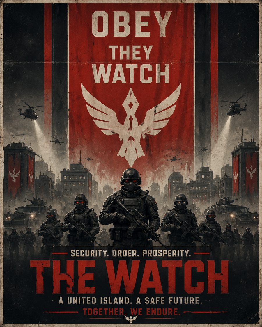 The Watch propaganda poster